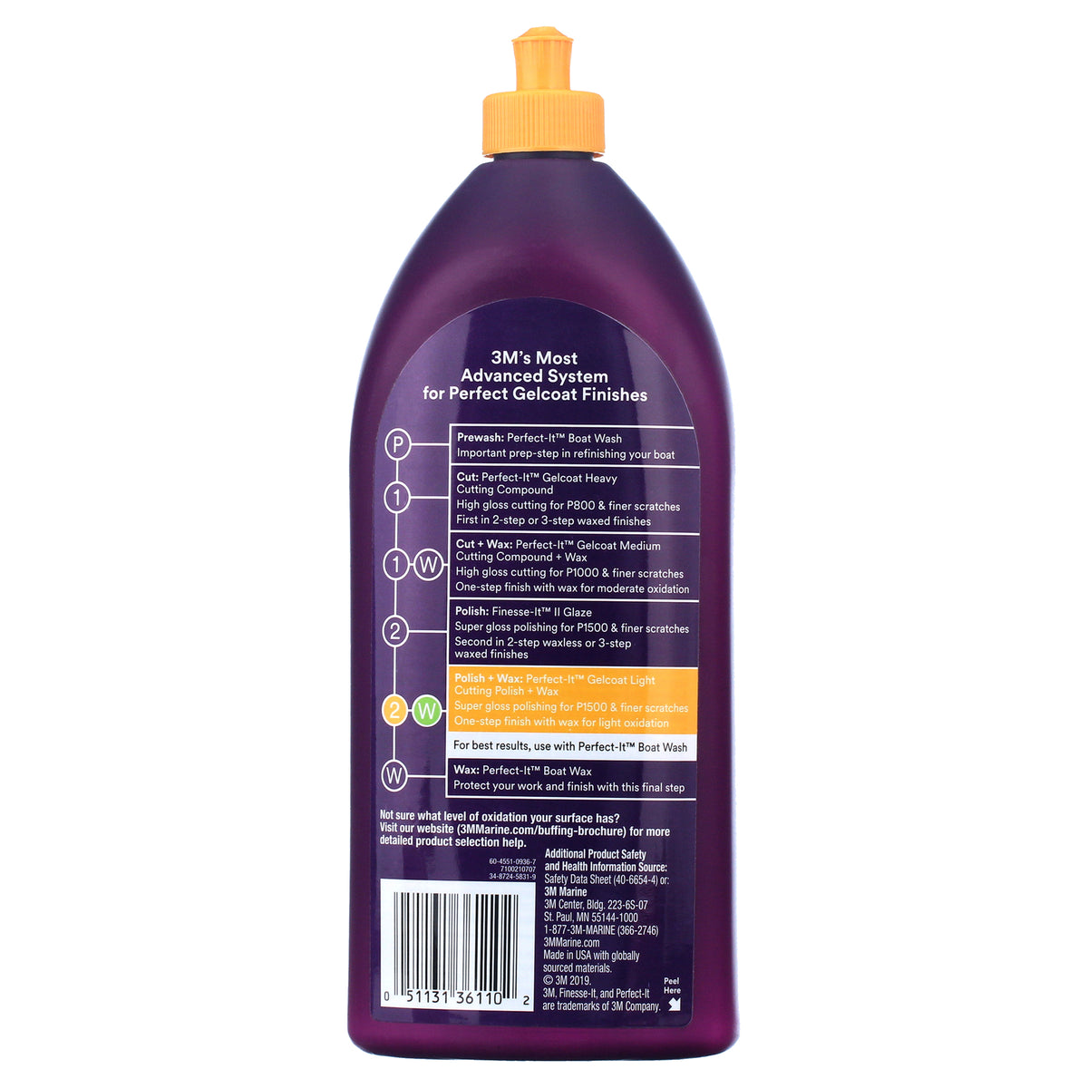Light Cutting Polish and Wax H6861