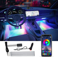 4Pcs Under Glow LED Neon Light Strip Set for Car C6653