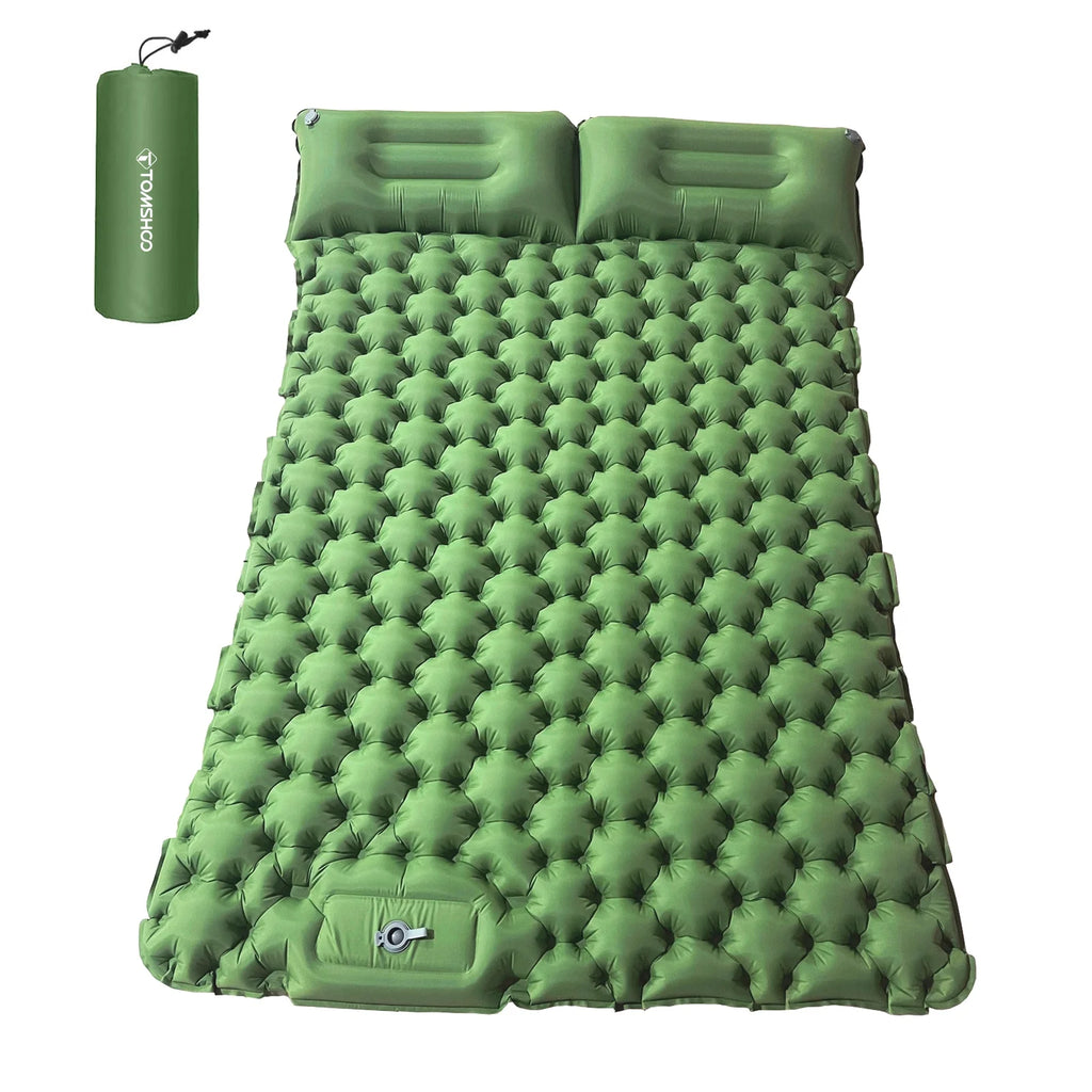 2 Person Waterproof Camping Mat with Air Pillow F49284