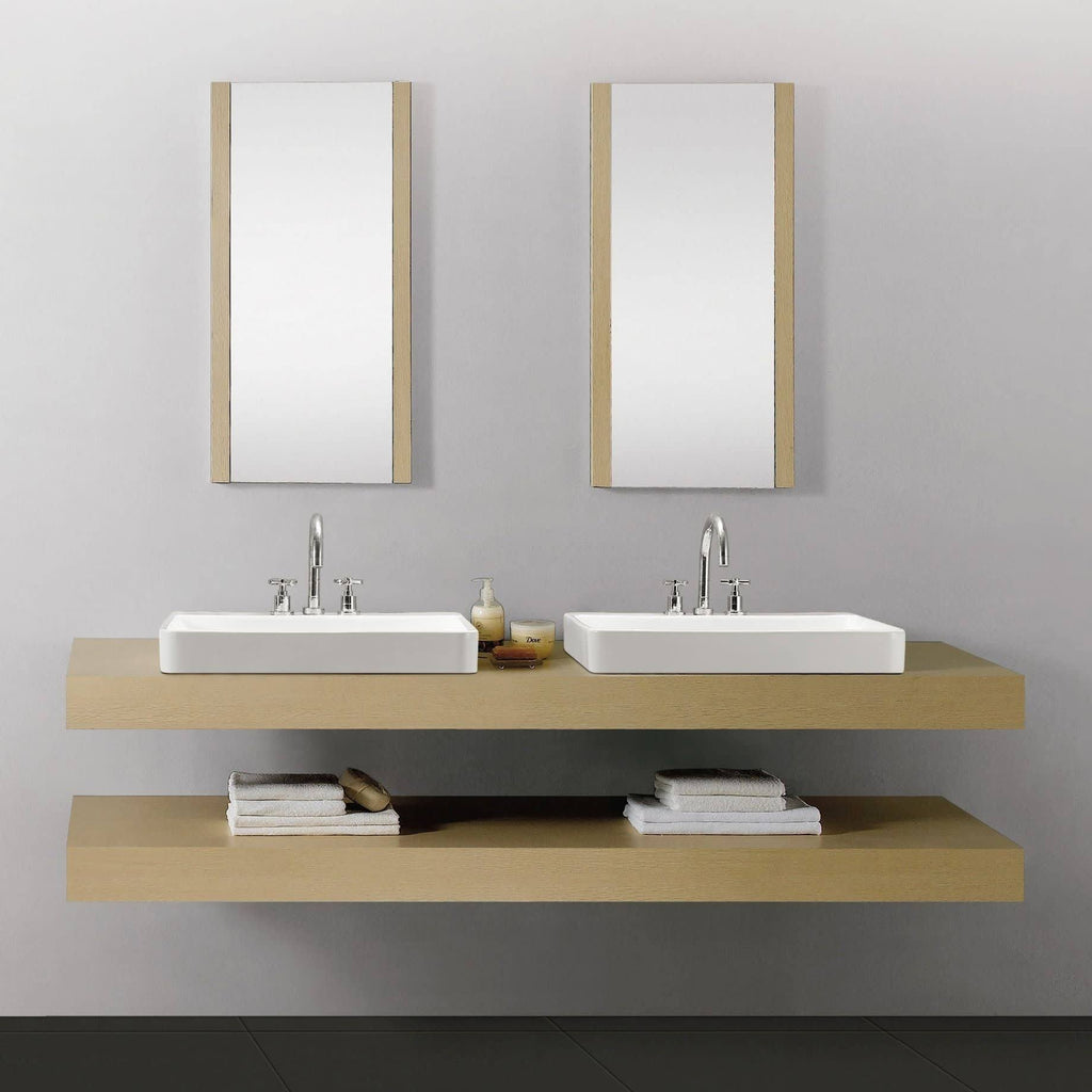 Rectangular Vessel Sink (White) I753