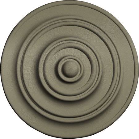 13 1/4x22OD x 1/2x22P Classic Ceiling Medallion Hand-Painted Spartan Stone L422