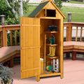 Outdoor Storage Cabinet Wooden Garden Shed H978121