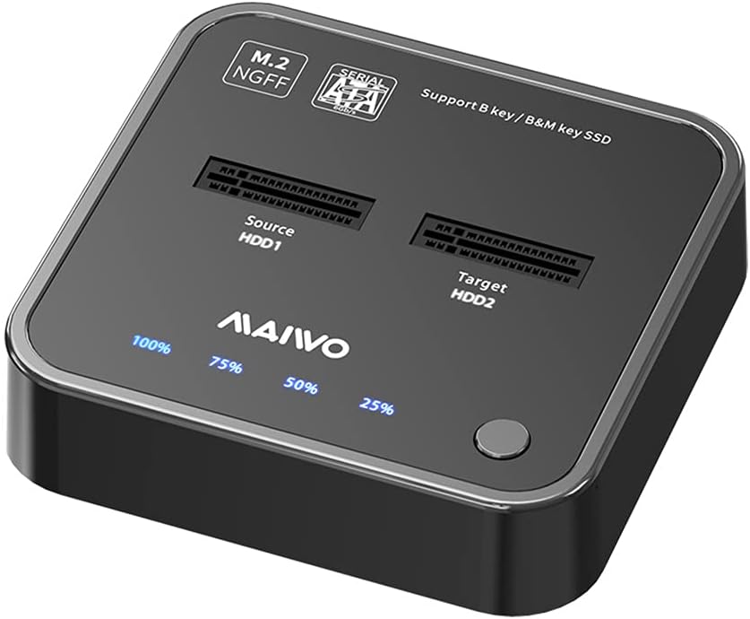 2 Bay M.2 NVMe SATA Dual Protocol Docking Station with USB3.1 GEN2 X2948