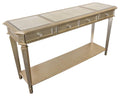 Bronze Glass Top Sofa Table with Shelf M601