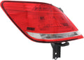 2005 2007 Toyota Avalon Tail Light Assembly Driver Side with Bulbs Z263
