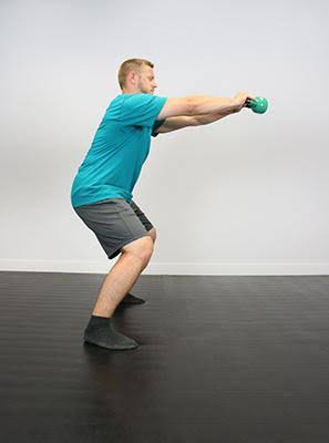 Vinyl Coated Kettlebell 25 lbs Silver K2593
