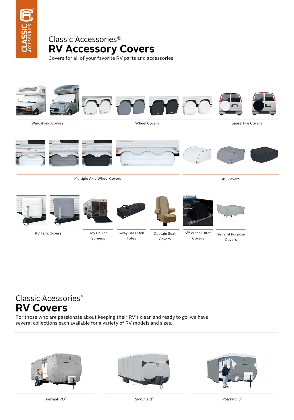 Grey RV Air Conditioner Cover L961614