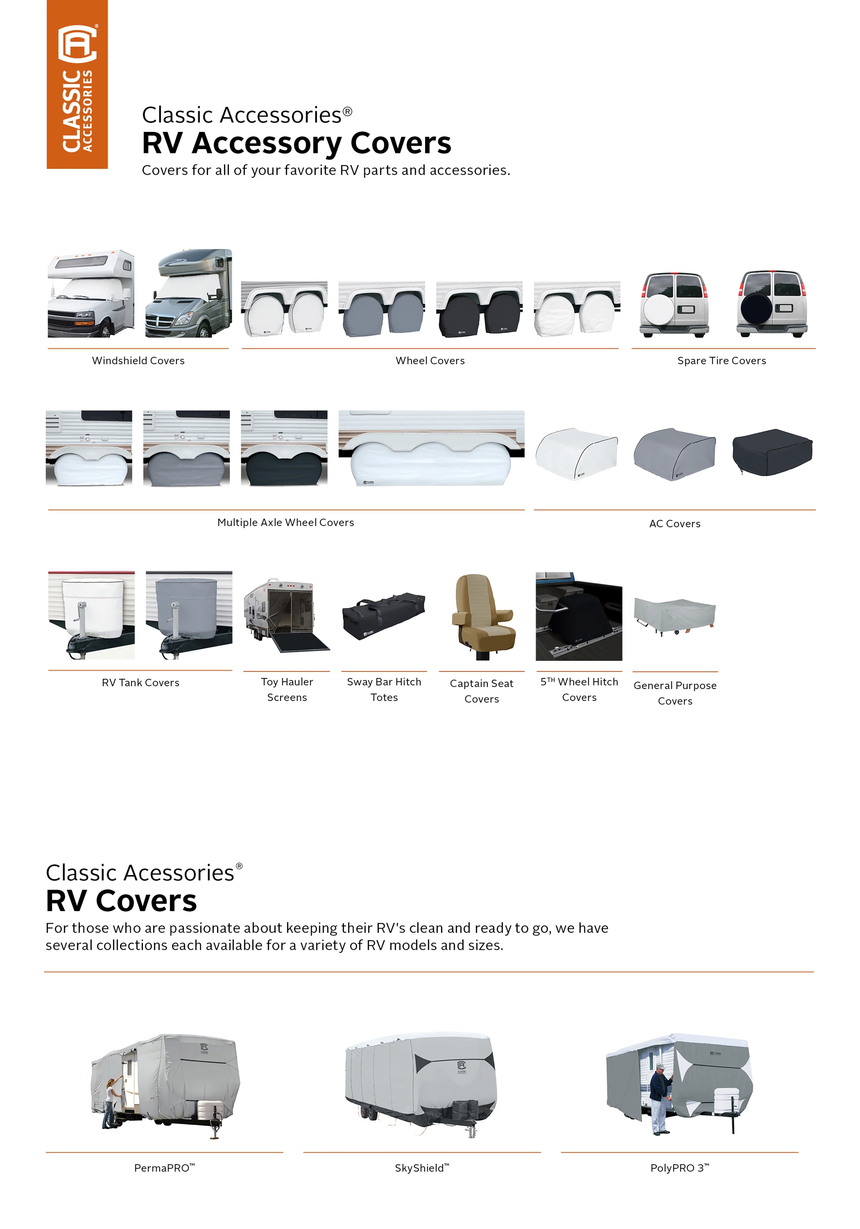 Grey RV Air Conditioner Cover L961614
