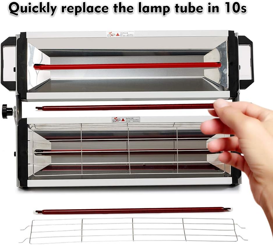 2000W Infrared Paint Curing Lamp with Stand V62702