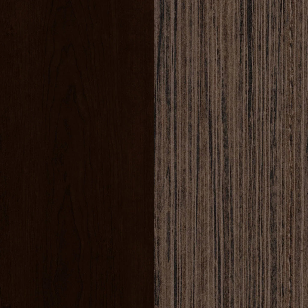 Wall Mounted Media Console in Chocolate N253