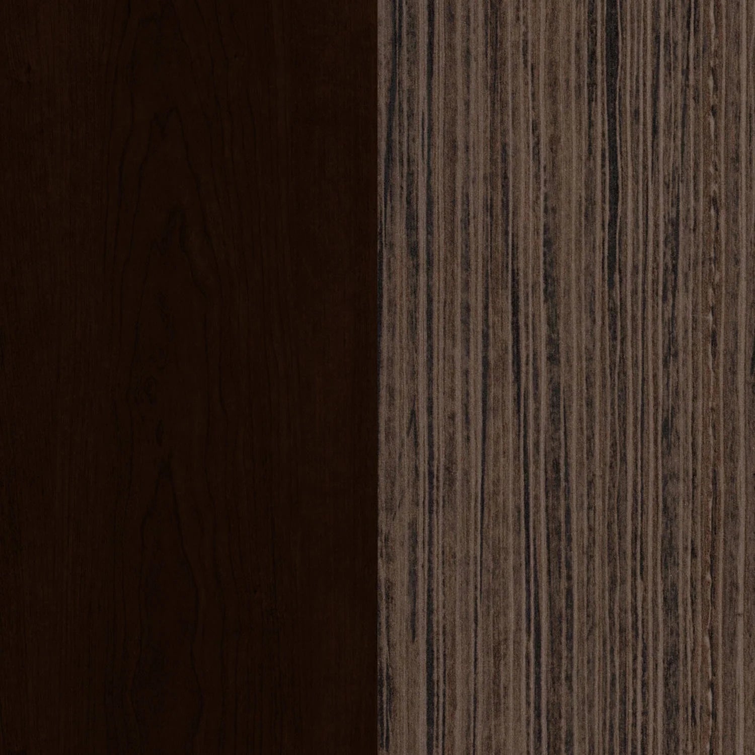 Wall Mounted Media Console in Chocolate N253