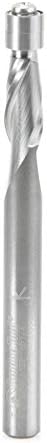 Solid Carbide Aluminum Cutting Flush Trim Spiral Up-Cut 1/4 Dia x 1/2 C459670