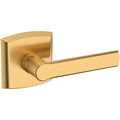 Satin Brass Full Dummy Lever Set V683500