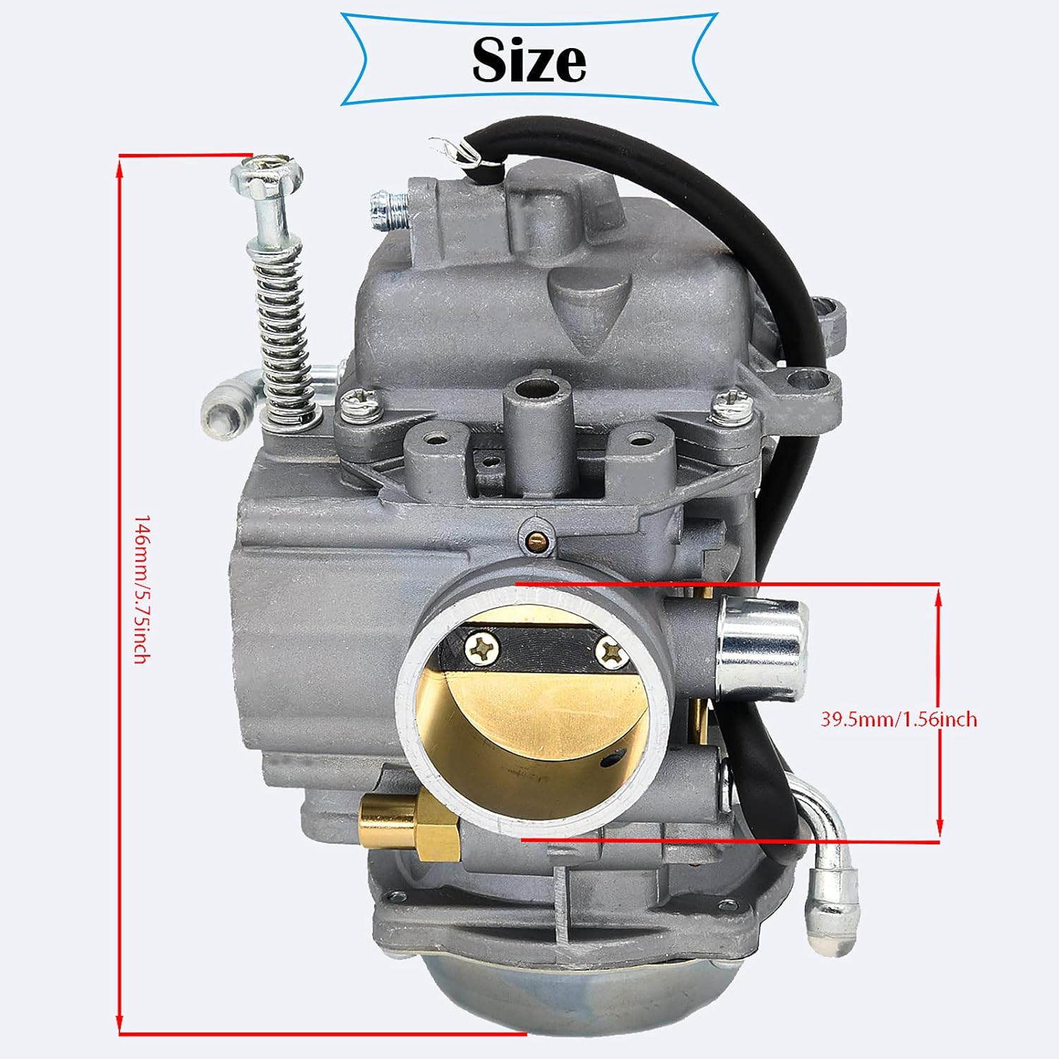 Carburetor Pack of 2 for Polaris Magnum 425 Sportsman 500 Ranger 500 ATV P4810