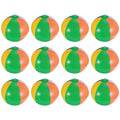 12 Pcs Inflatable Beach Balls Pool Toys W7259