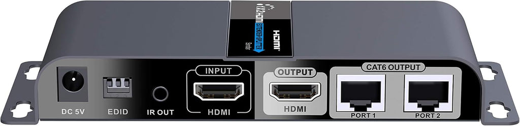 1080P 1x2 HDMI Splitter Over Cat6 Extender with IR X8685