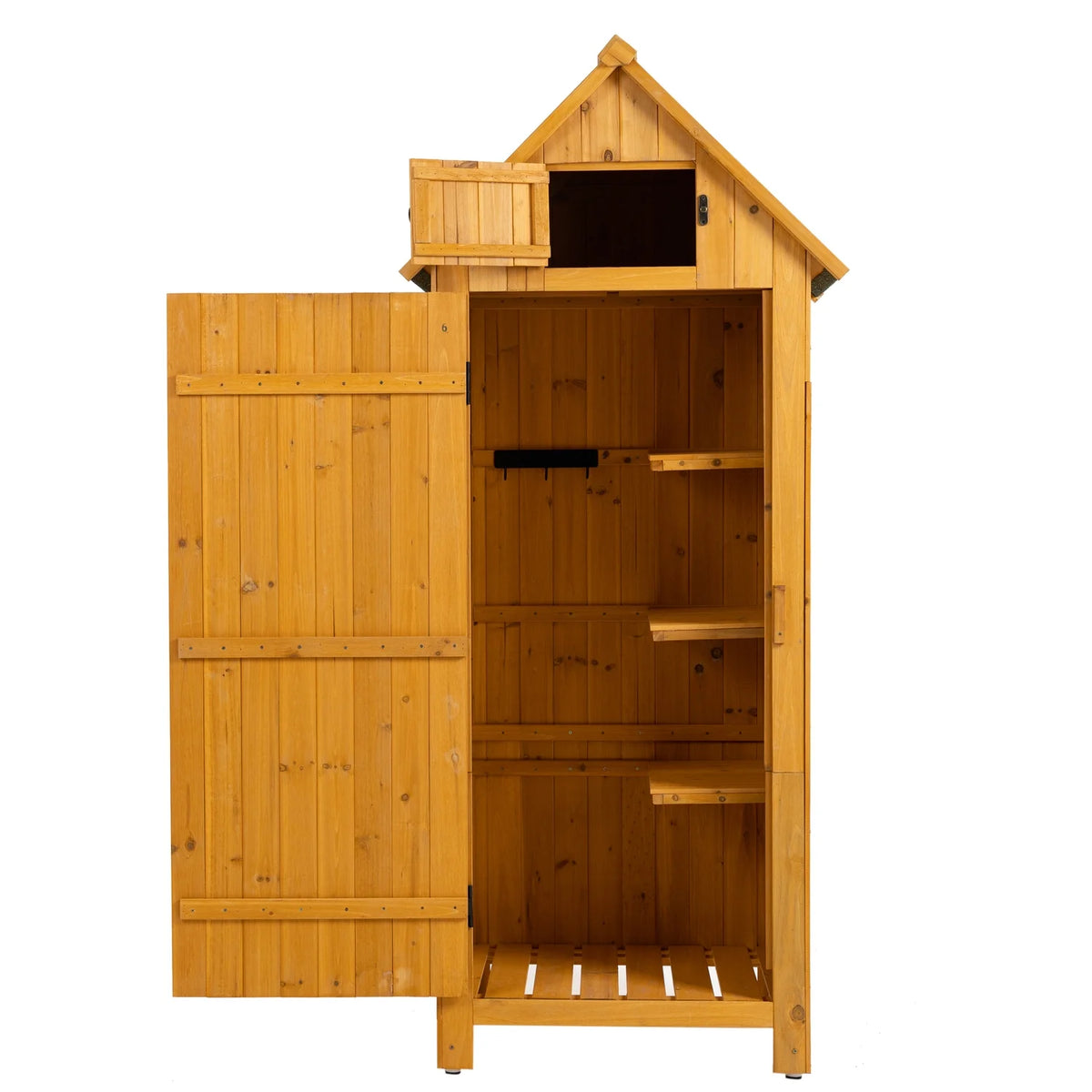 Outdoor Storage Cabinet Wooden Garden Shed H978121