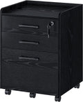 3 Drawer Rolling File Cabinet with Wheels G62367