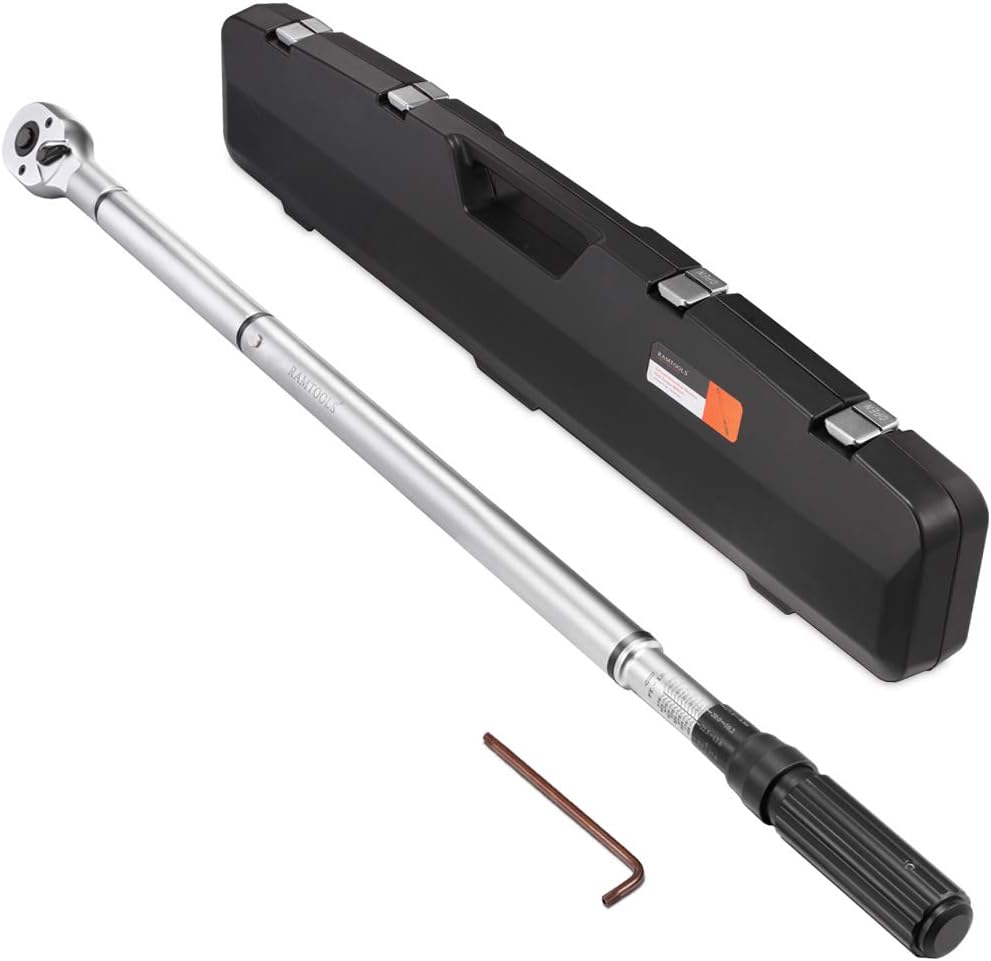 3/4-inch Drive Click Torque Wrench Set with Buckle with Screwdriver L246