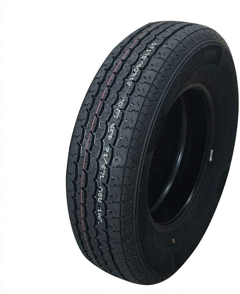 Radial Trailer Tire ST175/80R13 Tubeless Load Range D 8 PR Speed Rating 97/93L Pack of 2 L784