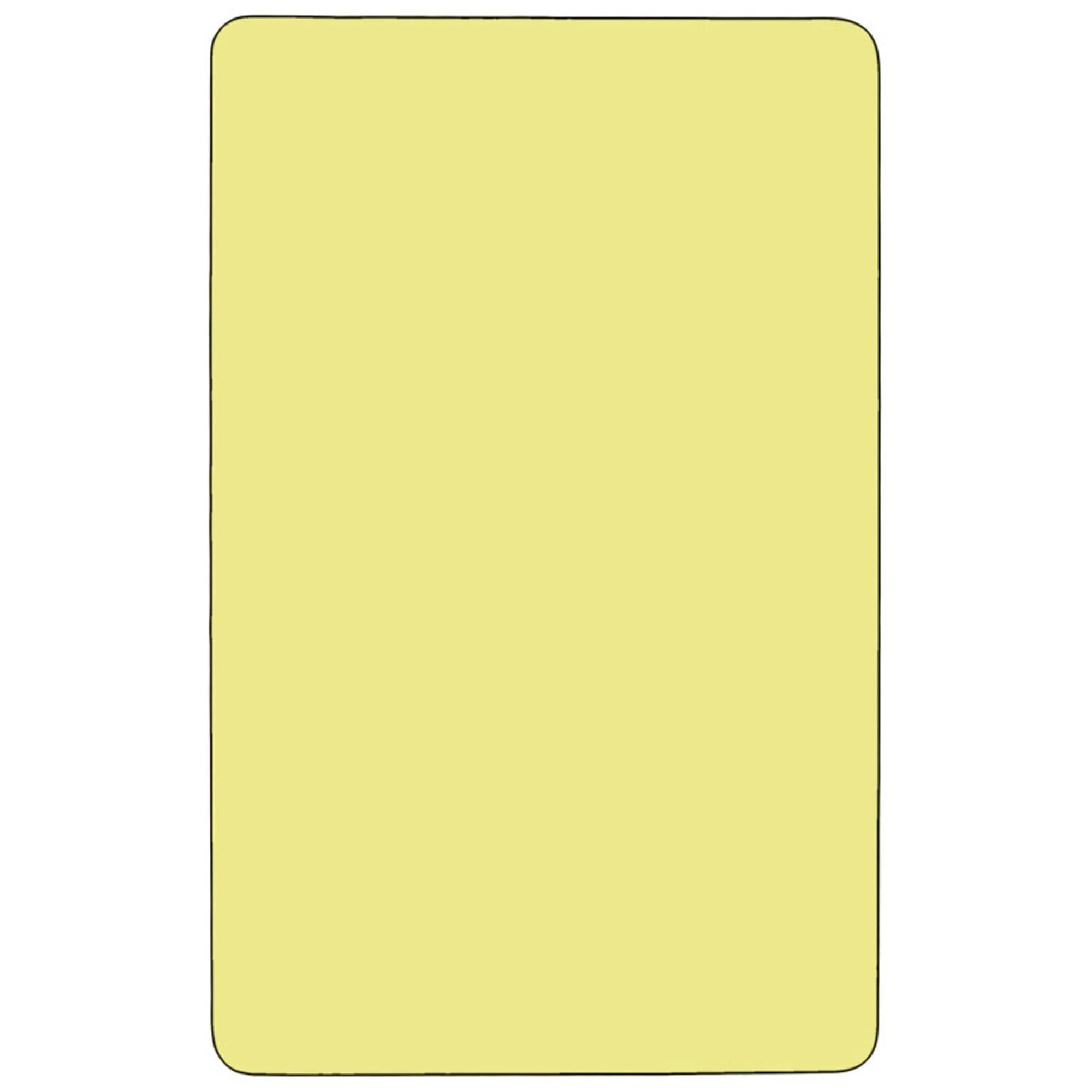 Yellow Thermal Laminate Activity Table T22232