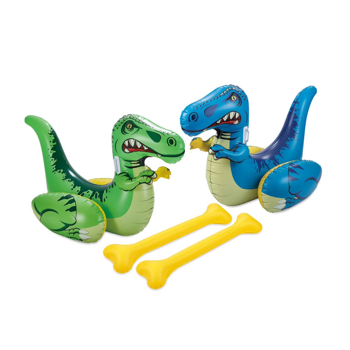 Inflatable Dino Pool Game, Green B148388