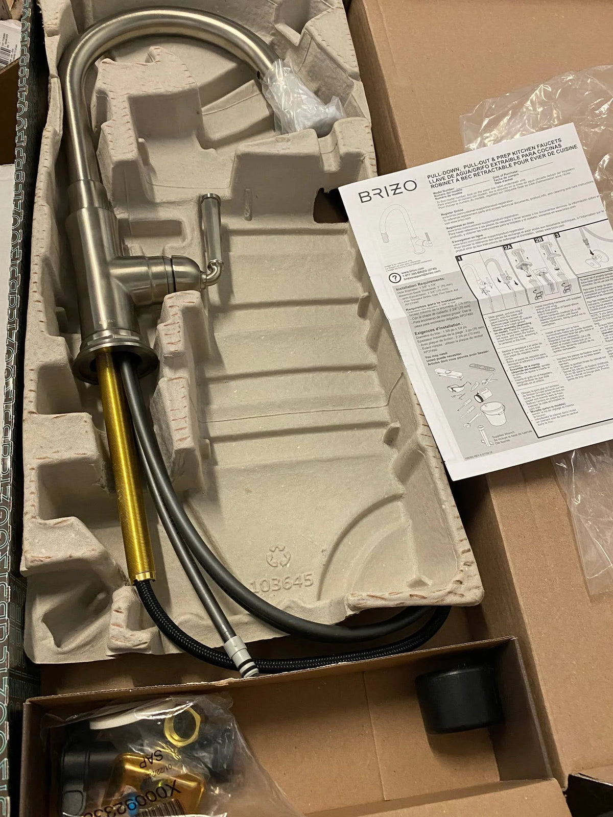 Stainless Pull-Down Faucet W5773