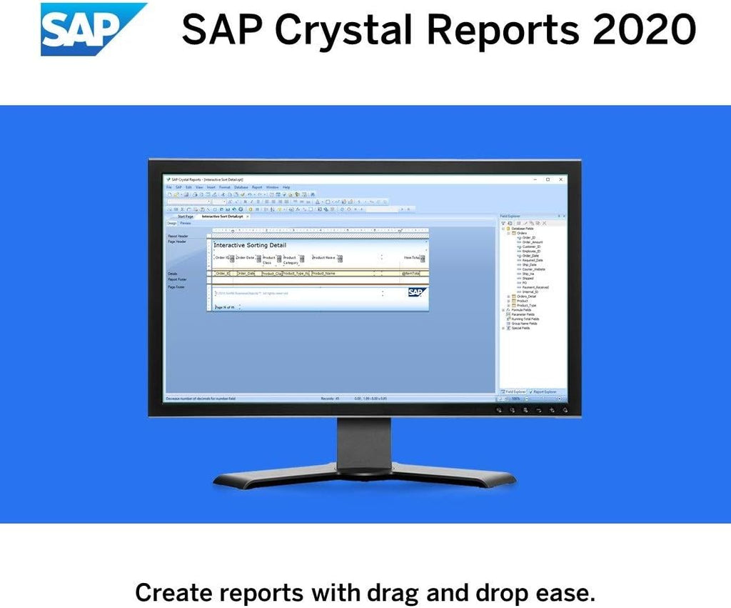 Crystal Reports 2020 Reporting Software [64-Bit] [PC Download] M89479