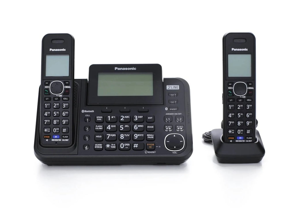 2-Line 2-Handset Dect 6.0 Cordless Phone M448