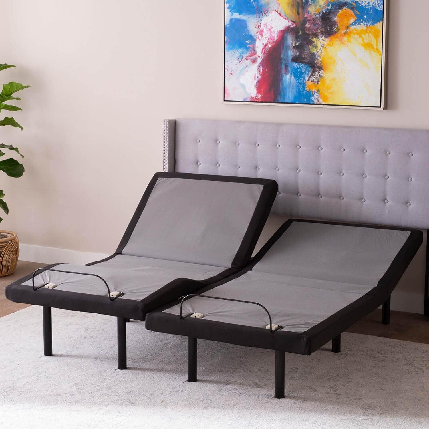 Twin XL Adjustable Bed Frame with Wireless Remote T297035