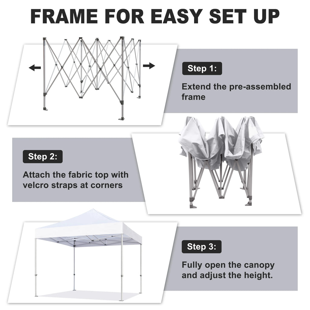 Coal 5x5 Pop up Canopy Tent S72493