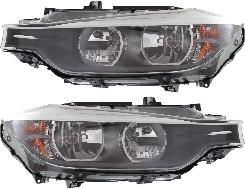 Pair Headlights for BMW 328i F30 Sedan Halogen E747874