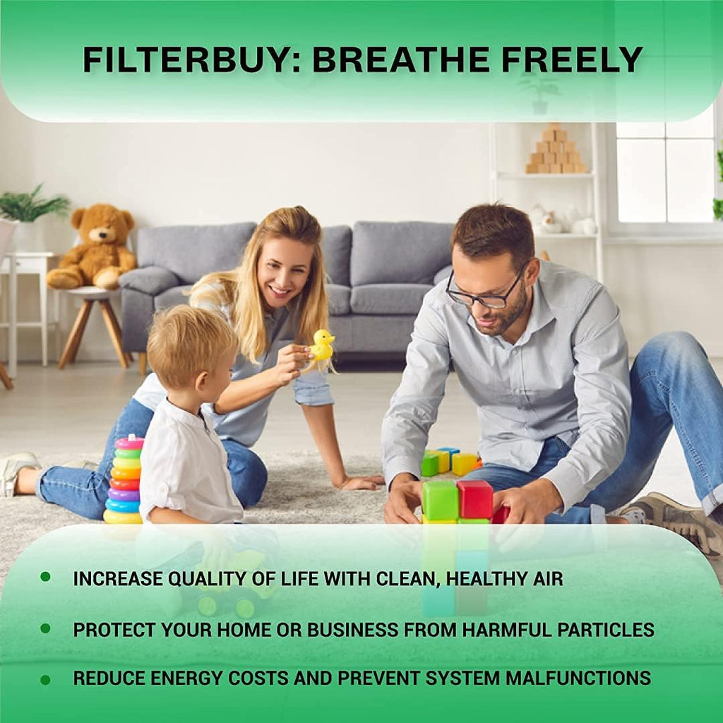14x14x1 MERV 11 Pleated HVAC Air Filter (6-Pack) B650