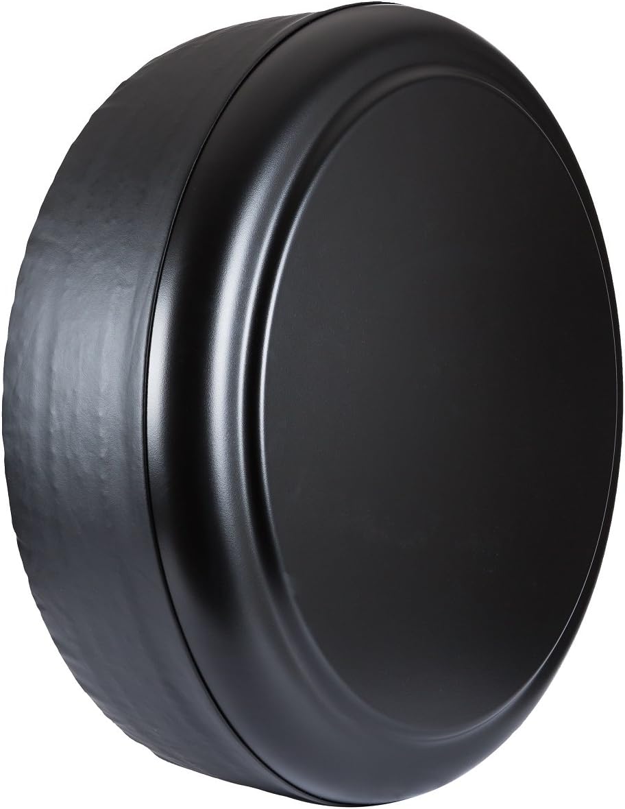 Black Textured Rigid Tire Cover A64077