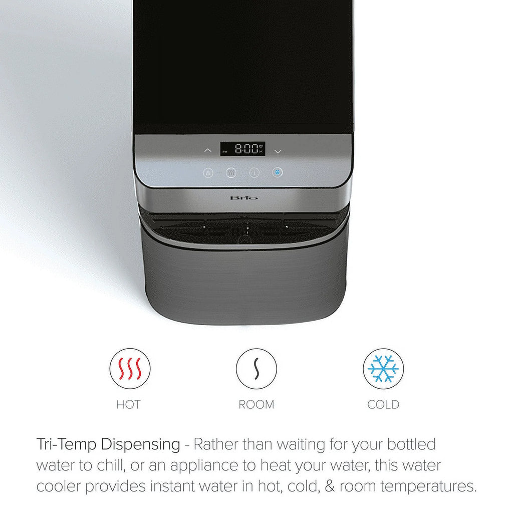 Bottom Load Hot, Cold and Room Water Cooler with Touch Dispense F958135