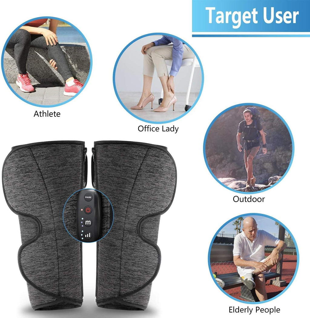 Rechargeable Leg Massager with Air Compression (1 Pair) R1171