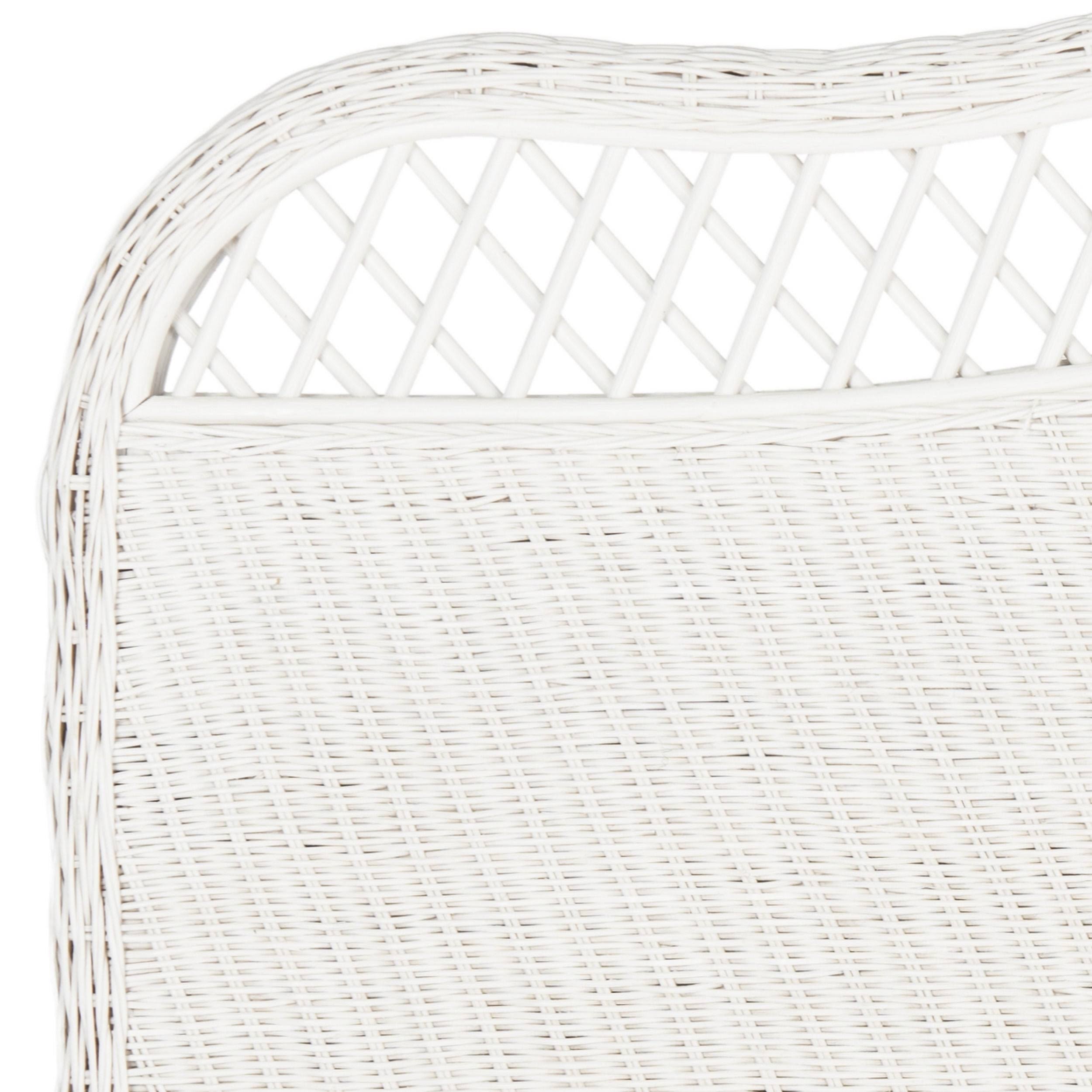 White Queen Rattan Headboard L998