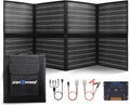 200W Foldable Monocrystalline Solar Panel with 20A MPPT Controller F85635