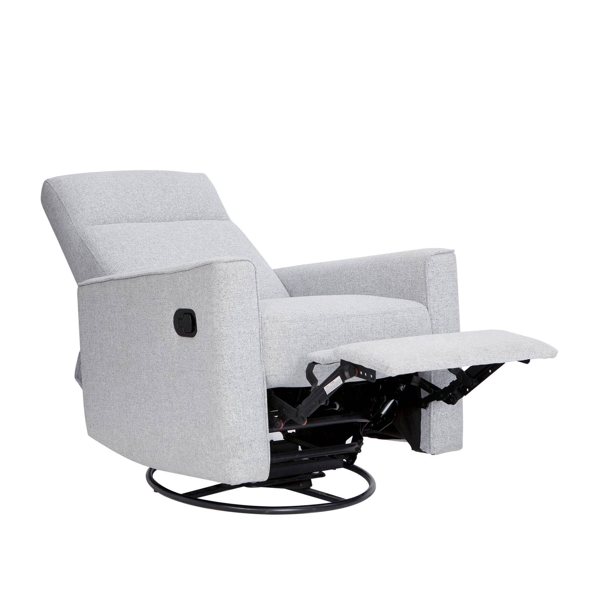 Gray Manual Reclining Glider N9191