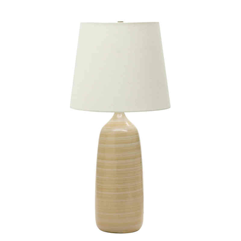 Brown Gloss Table Lamp Y11586