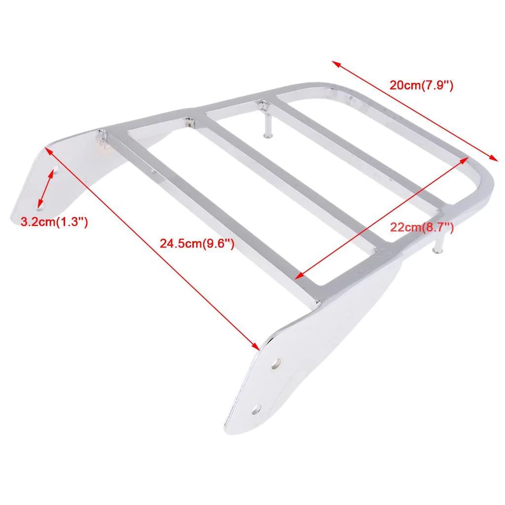 Motorcycle Sissy Bar Luggage Rack N4924