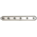 Matte Nickel 6 Light Vanity R62190
