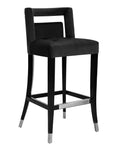 Black Velvet Bar Stool W957793