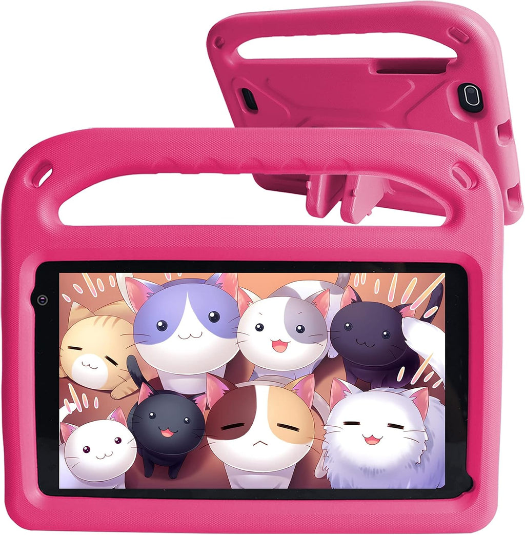 7in 32GB ROM 128GB Extended Memory Android 11 Go Kids Tablet Quad-Core IPS HD Display Blue M40451
