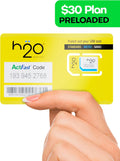 Preloaded Triple-Cut SIM Card with 6GB High-Speed 4G LTE/5G Data (90-Day Plan) A877282