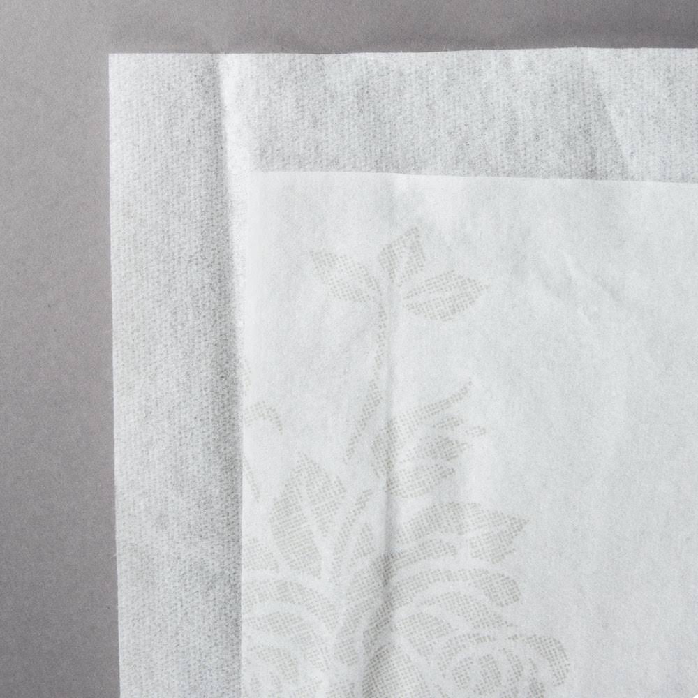 82x22 Linen-Like Silver Table Cover - 24/Case F318168
