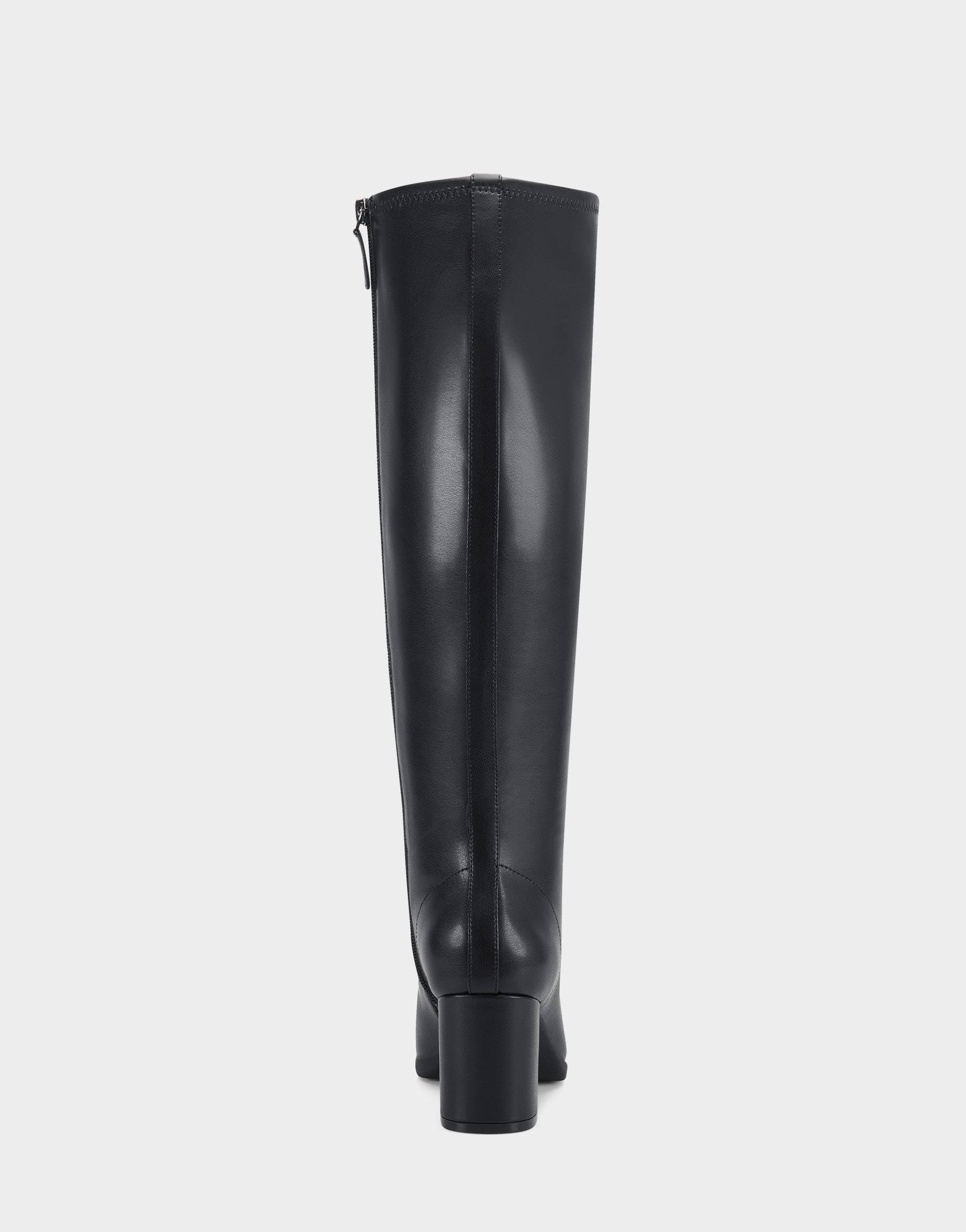 Black Stretch Wide Shoes P89551