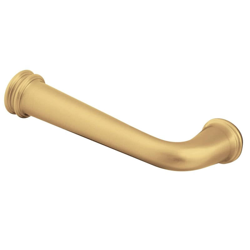 Satin Brass/Brown Lever Half Pair LH O6097