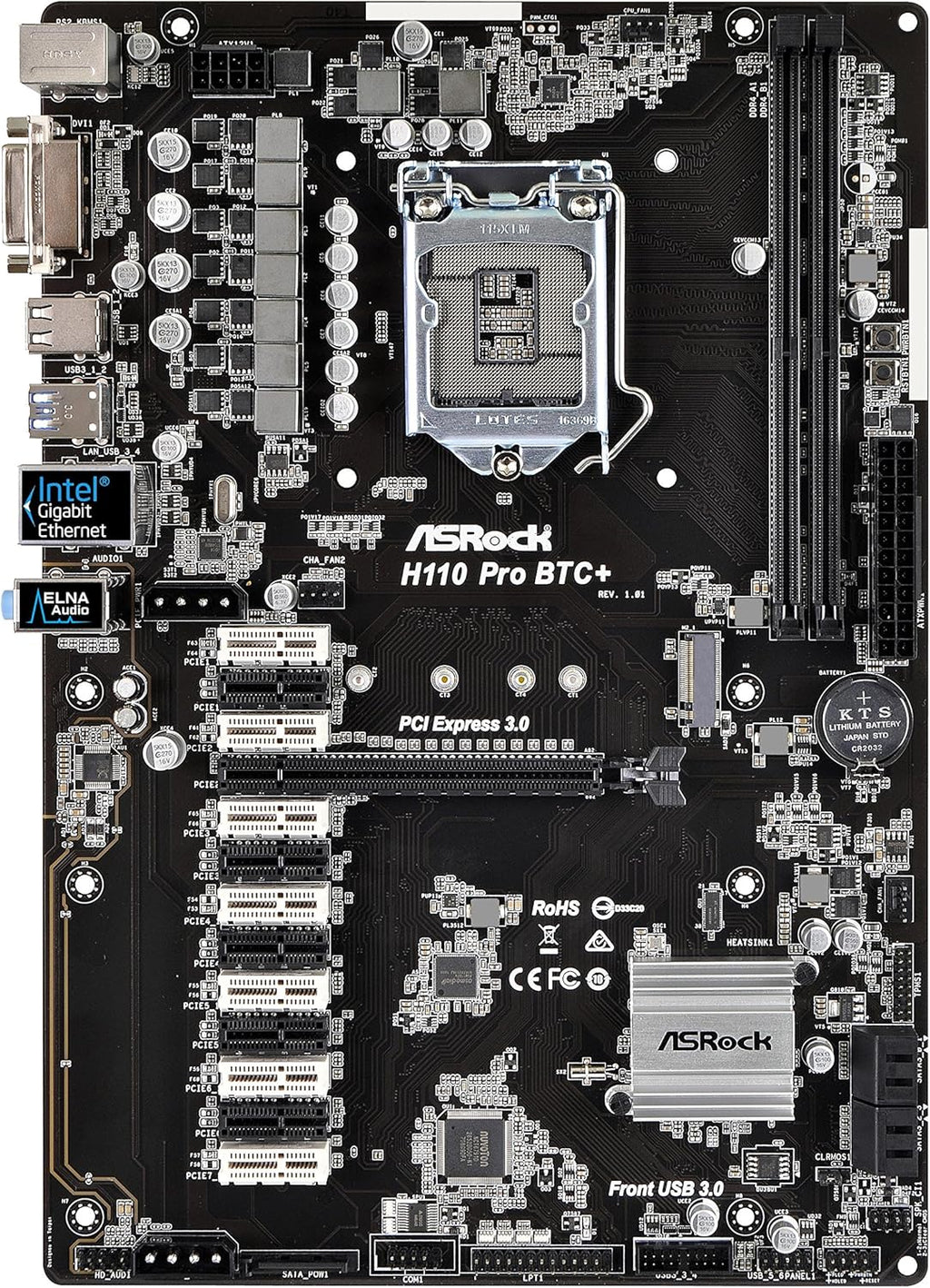 H110 Pro BTC+ Mining Motherboard H259866