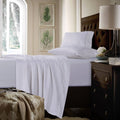 Queen White 750 Thread Count Extra Deep Pocket Bed Sheet Set D699994
